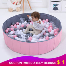 Load image into Gallery viewer, Foldable Dry Pool Infant Ball Pit Ocean Ball Playpen For Baby Ball Pool Playground Toys For Children Kids Birthday Gift