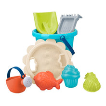 Load image into Gallery viewer, Baby Kids Beach Toy Set Silicone Shovel Tool Kit Children Summer Beach Play Sand Bucket Rake Hourglass Sandbox Set Toys

