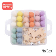 Load image into Gallery viewer, 1Set DIY Crafts Gift Crochet Beads Wooden Beads Birth Gift Handmade Making Necklace Bracelet Wood Pendant Baby Product Blank Toy

