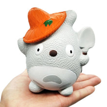 Load image into Gallery viewer, Jumbo Cheese Chocolate Biscuits Cute Squishy Slow Rising Soft Squeeze Toy Phone Strap Scented Relieve Stress Funny Kid Xmas Gift
