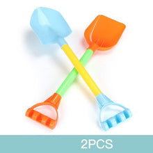 Load image into Gallery viewer, Beach Sand Play Toys set Kids Seaside Bucket Shovel Rake Kit Play Toy digging sand shovel tool gifts Random Color

