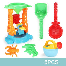 Load image into Gallery viewer, Beach Sand Play Toys set Kids Seaside Bucket Shovel Rake Kit Play Toy digging sand shovel tool gifts Random Color
